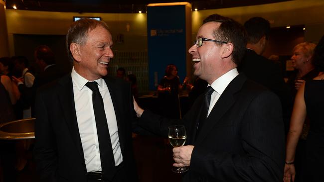 The transition from Geoff Dixon to Generation Xer Alan Joyce at Qantas was an example of a broader change in power positions in the 2010s. Picture: Dan Himbrechts