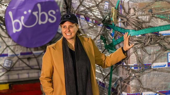 Bubs ousted founder and chief executive Kristy Carr. Picture: Getty Images