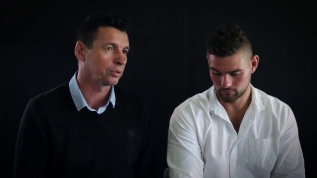 Mitch and Chris Grigg emotional MND interview