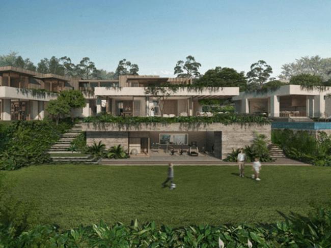 Renders of the property designed for 12-14 Ocean Vista Lane, Buderim. Photo: contributed