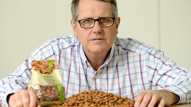 Nutty professor: Select Harvest ,managing director Paul Thompson.