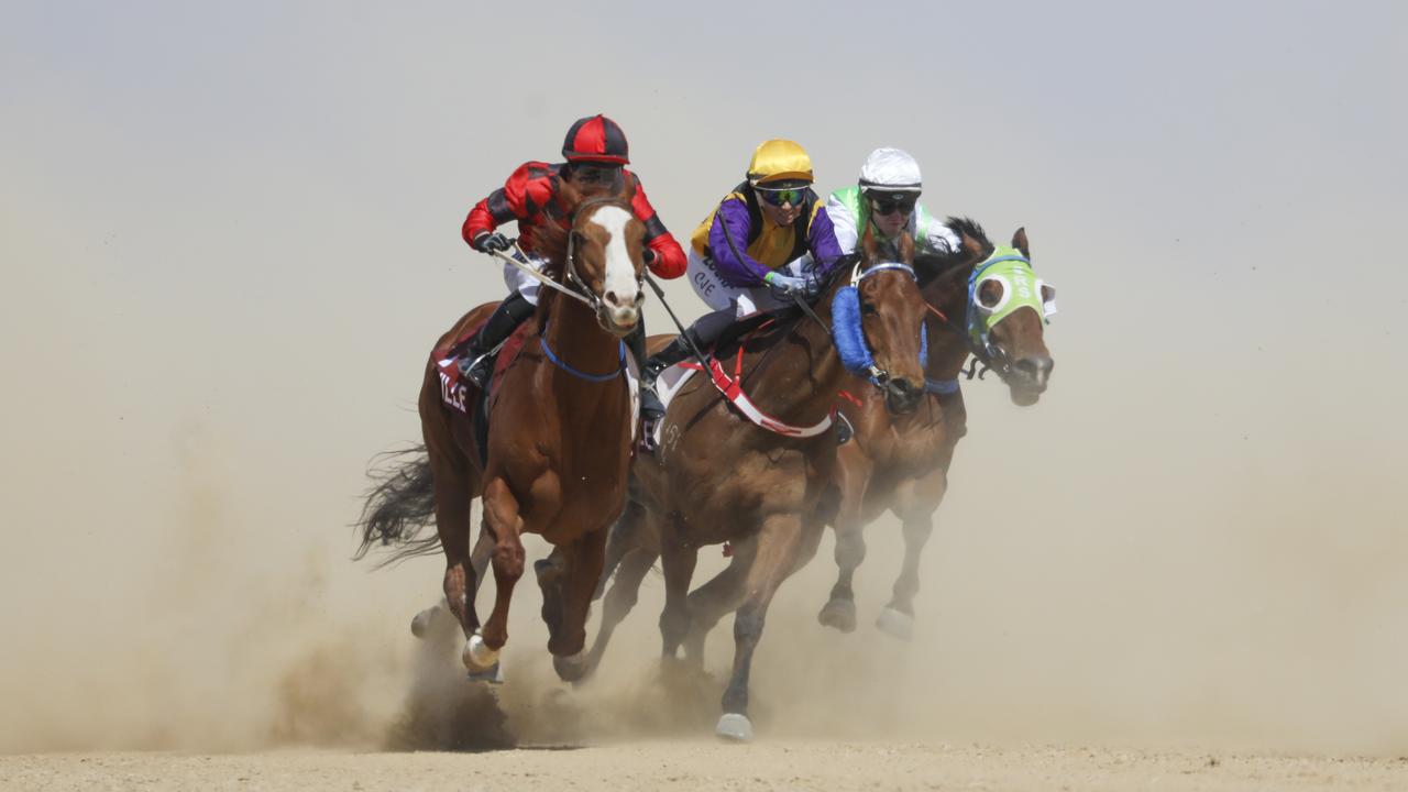 Race 2 at the Birdsville Races. Picture: Salty Dingo