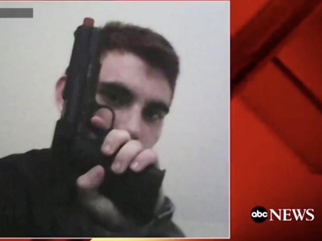 Alleged mass shooter Cruz has been taken into police custody. Picture: ABC News