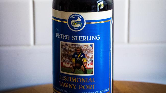 Bottle of Peter Sterling port from 1992.