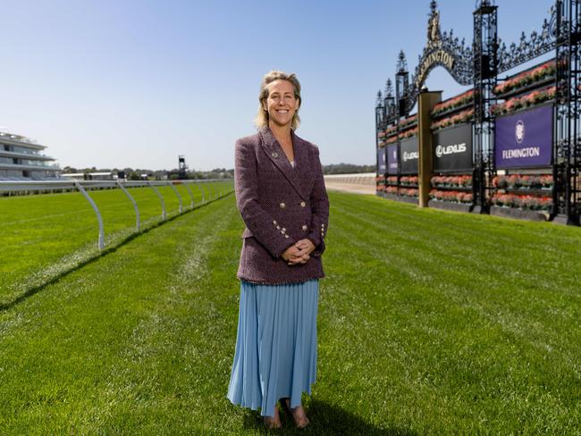 Kylie Rogers is looking forward to delivering the ‘greatest’ Melbourne Cup Carnival this year. Picture: Jason Edwards