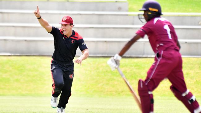 GPS First XI cricket between Terrace and Ipswich Grammar School Saturday February 1, 2025. Picture, John Gass