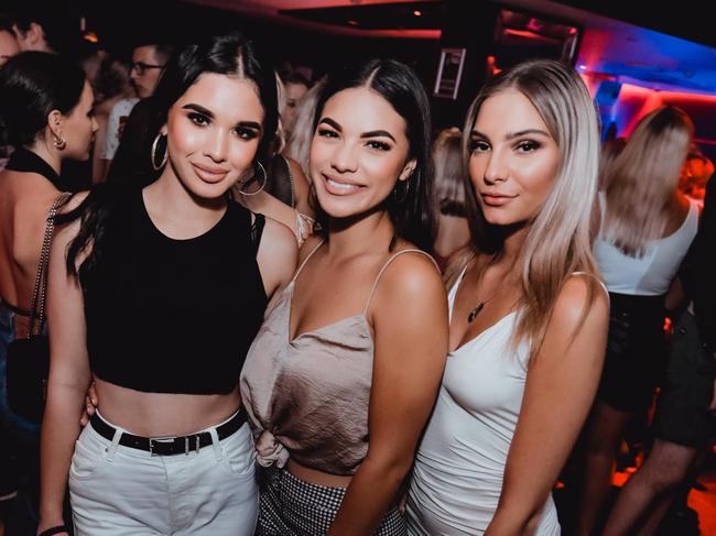 Joani Joyce, Francesca Leeman and Grace Pelleri.