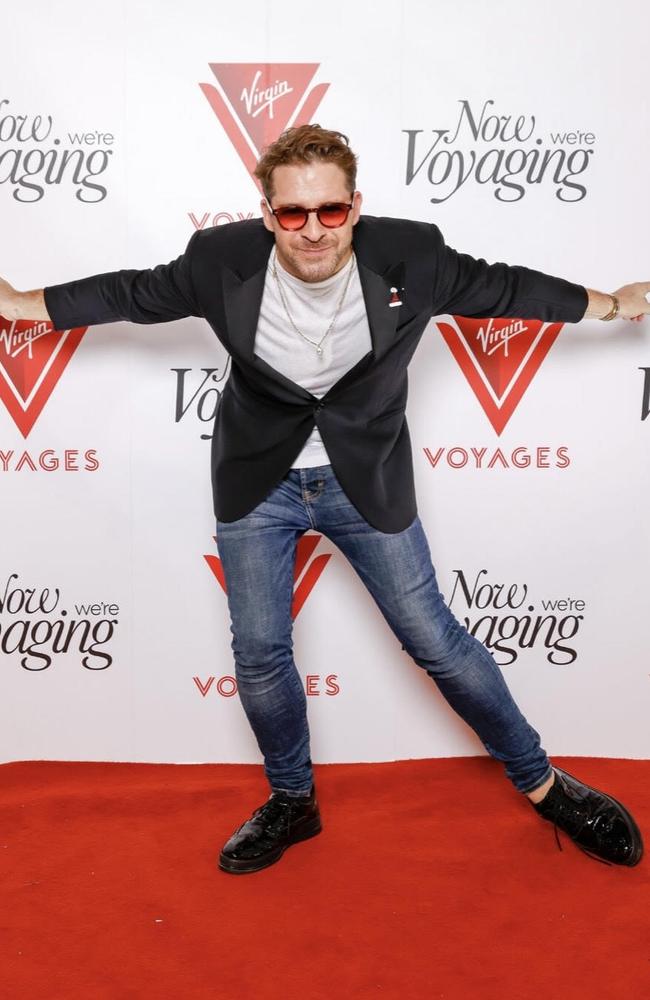 Hugh Sheridan enjoys the red carpet. Picture: Tim Carrafa