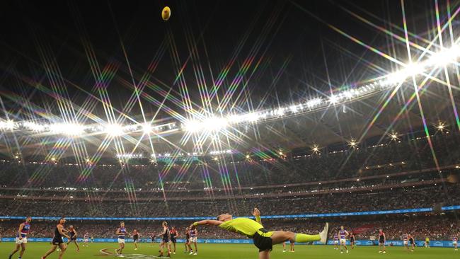 Gillon McLachlan has raved about the spectacle of last year’s grand final in Perth.