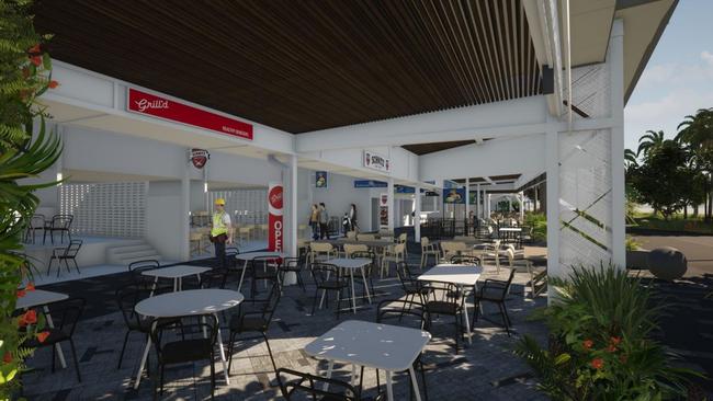 New concept art gives a  closer look at how the $28  million Cairns Esplanade dining precinct redevelopment will look once completed. PICTURE: SUPPLIED