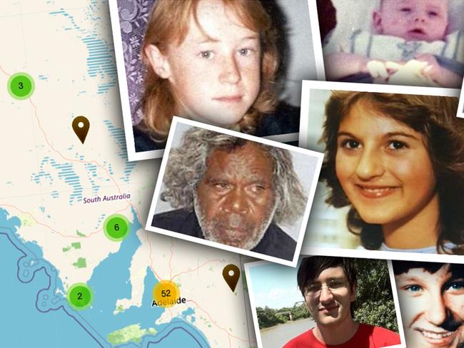 South Australia's long-term missing people. Art Steve Grice.