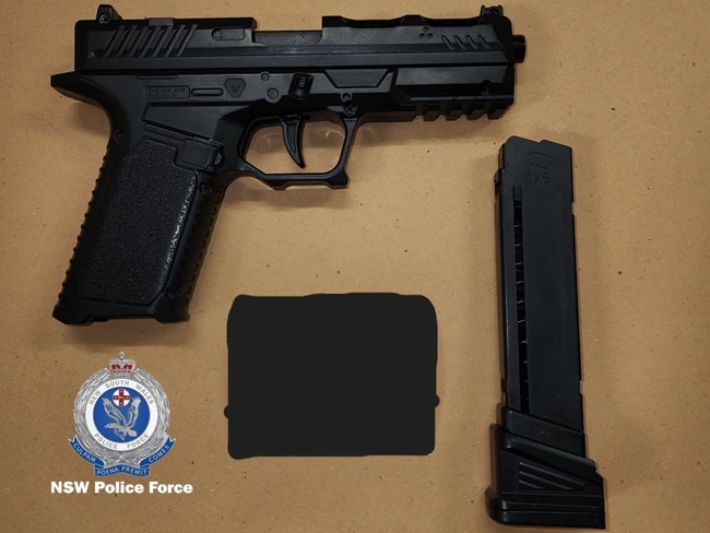 A man has been charged after he allegedly threatened staff at a Kingsford sports bar with a firearm on Wednesday morning. Picture: NSW Police