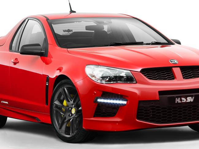 EMBARGO APPLIES .. ARTIST IMPRESSION of the 2014 HSV GTS Maloo special edition ute. STRICT EMBARGO MIDNIGHT FRIDAY 8 AUGUST FOR FRIDAY PAPER EXCLUSIVE. An official image will likely be released in October 2014.