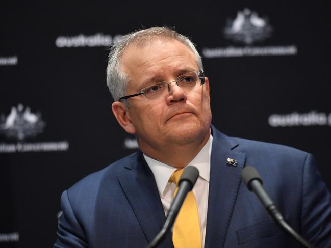 Prime Minister Scott Morrison’s app has been backed by the tech community. Picture: AAP