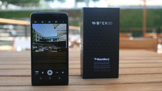 BlackBerry DTEK50 Android smartphone