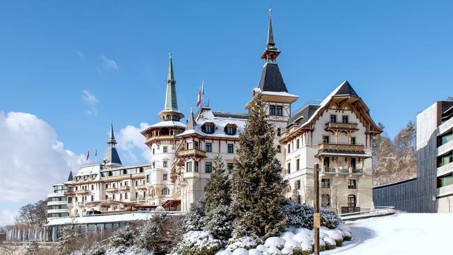 The Dolder Grand Hotel in Zurich.