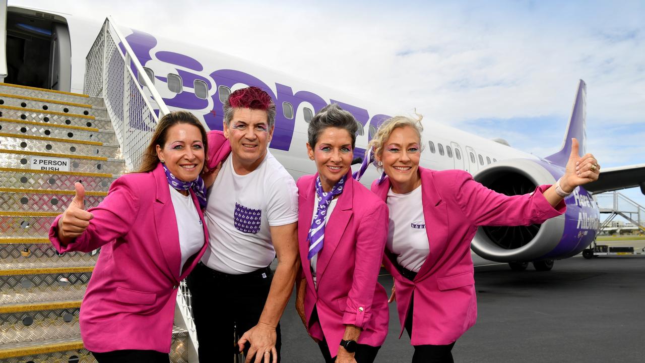 There had been an uptick in Bonza customers as people flew into Townsville from all across Queensland ahead of Pink's back-to-back shows.
