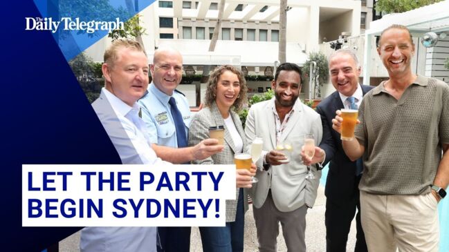 Let the party begin Sydney!