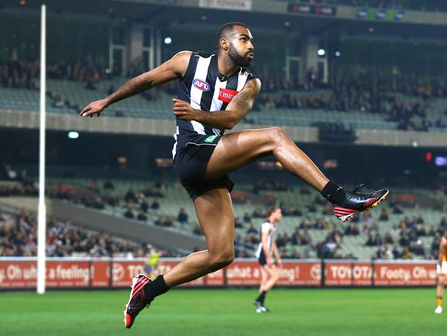 Heritier Lumumba claimed he was nicknamed “Chimp” at Collingwood.