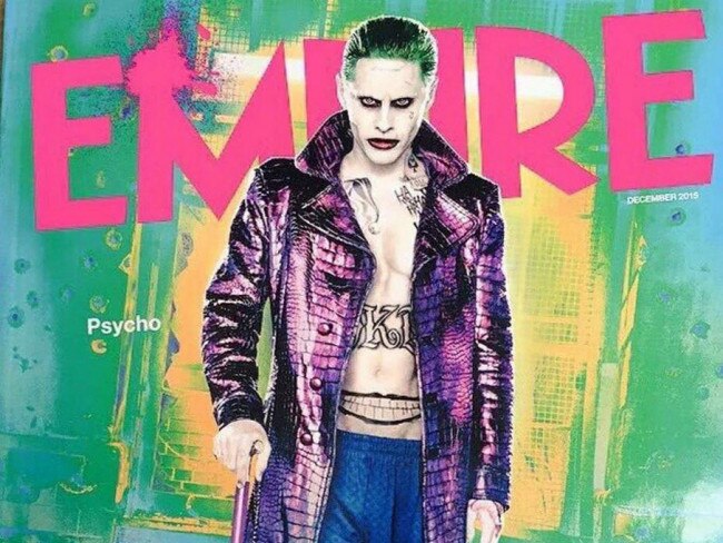 Jared Leto's Joker Costume For Suicide Squad Looks Brutal - GQ Australia