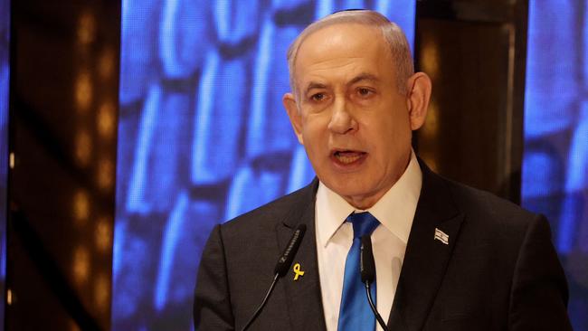 Israeli Prime Minister Benjamin Netanyahu has been hit with an ultimatum by a member of his war cabinet. Picture: AFP