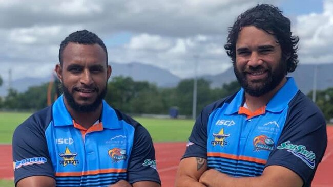 Northern Pride 2020 recruits Gideon Gela-Mosby and Javid Bowen. Pic: Facebook