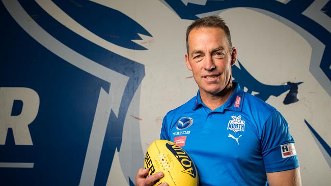 Alastair Clarkson chose North Melbourne as his home for at least the next five seasons.