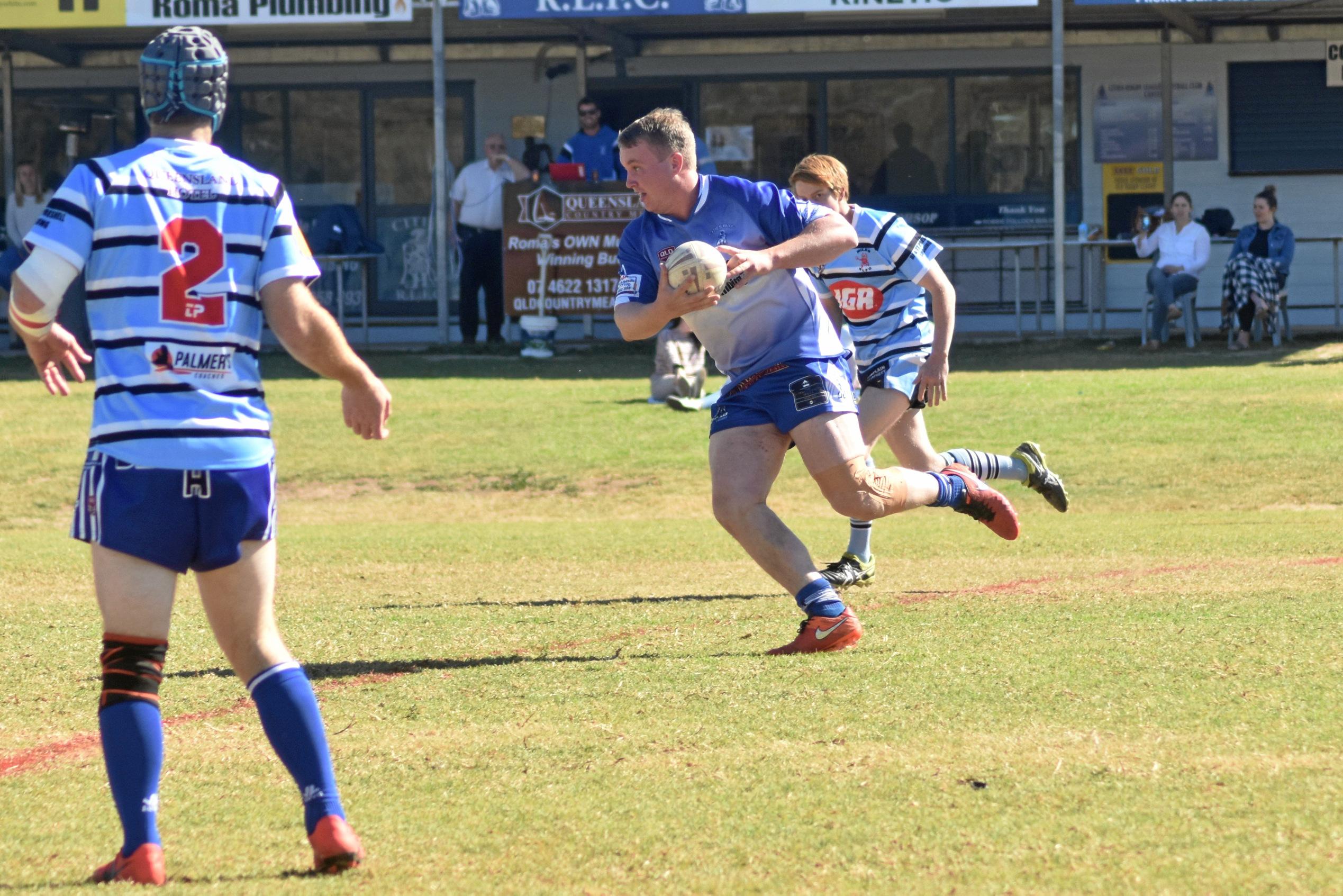 Roma Cities v Miles/Taroom/Wandoan. Reserve grade. Picture: Jorja McDonnell