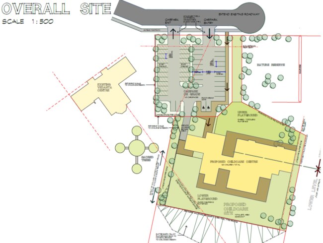 Proposed plans for the new childcare centre in Springfield Lakes. Source: epathway