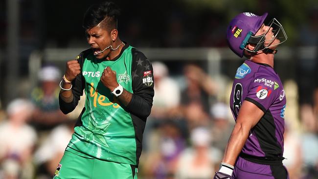 Stars excitement machine Sandeep Lamichhane has already left Melbourne for Bangladesh. Picture: Getty Images