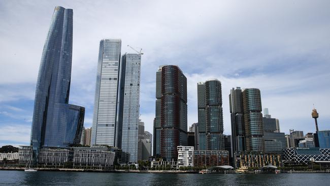 PwC’s Sydney office is a stone’s throw from Barangaroo’s most luxurious harbourside accommodation at One Barangaroo. Picture: Gaye Gerard