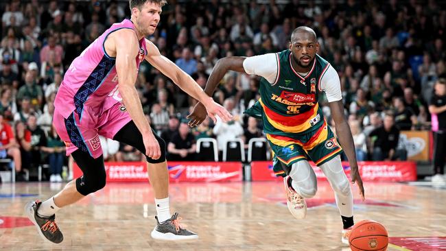 Milton Doyle shined in his first season as a JackJumper in NBL23. (Photo by Steve Bell/Getty Images)