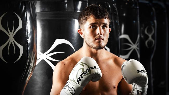 Impact Boxing fighter Ben Cameron-Hands. Picture: Patrick Woods.