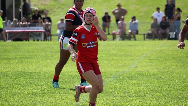 Bridget Shearer of the Illawarra Steelers Lisa Fiaola Cup side. Picture: Kevin Merrigan