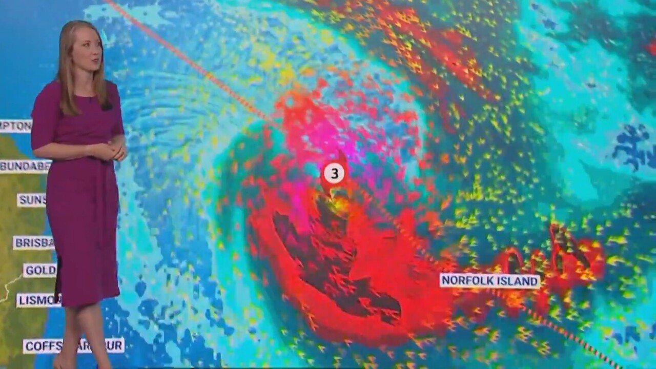 Tropical cyclones Freddy and Gabrielle on the move