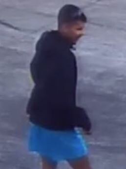 Wanted for questioning over wilful damage in Mary St on Sunday July 28, 2019, 4:44pm. Photo: Police Media