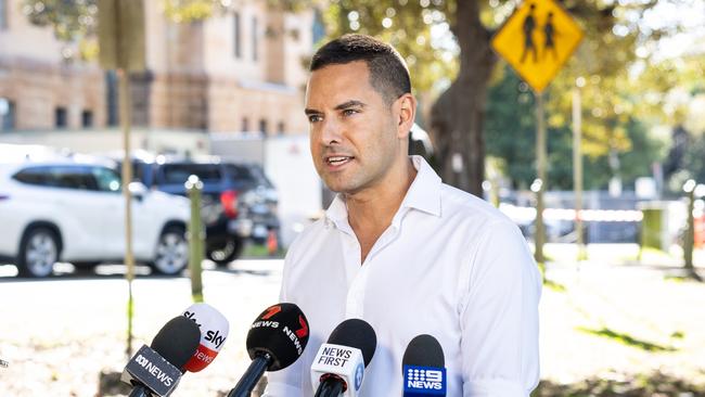 Alex Greenwich took legal action against Mark Latham over a tweet. Picture: Christian Anstey