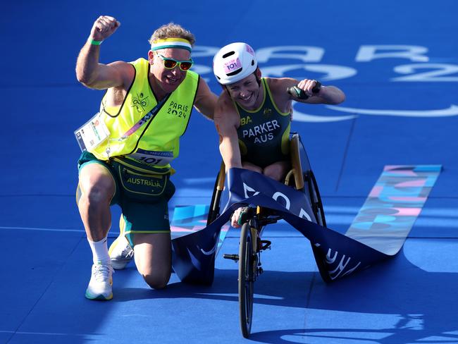 Gold for Lauren Parker. Picture: Getty Images