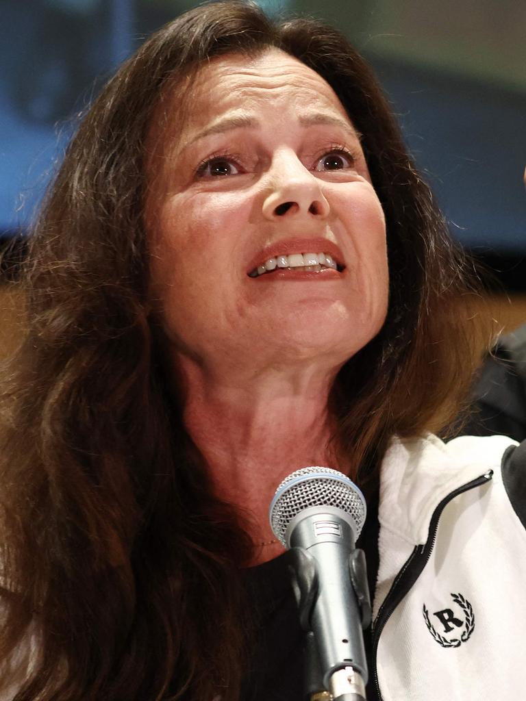 SAG-AFTRA President Fran Drescher speaks out. Picture: Getty