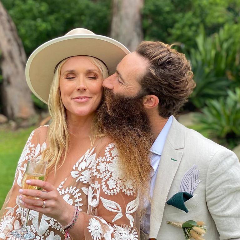 Scott Maggs and Emma Metcalf’s luxury NSW wedding had 39 confirmed cases of coronavirus. Picture: Instagram