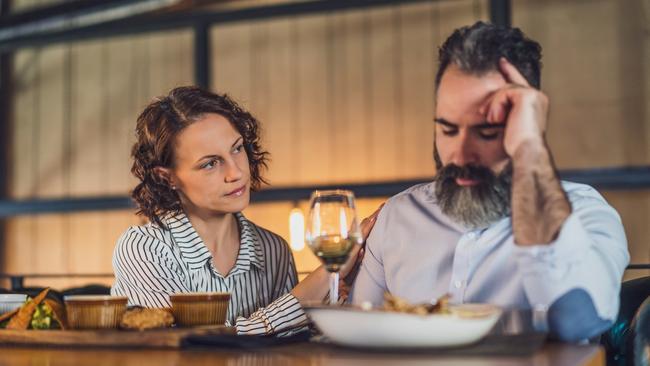 Jake* couldn't believe it when his wife expected him to pay for four of her friends. Picture: iStock