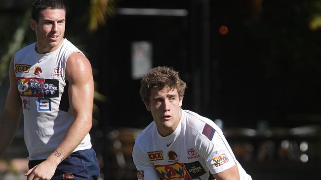 A fresh-faced McCullough — and an eerily unchanged Darius Boyd — back in 2008.