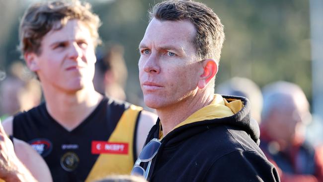 Heidelberg coach Danny Nolan. Picture: George Salpigtidis