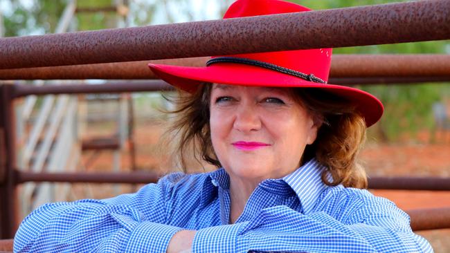 Hancock Prospecting chair Mrs Gina Rinehart in WA.