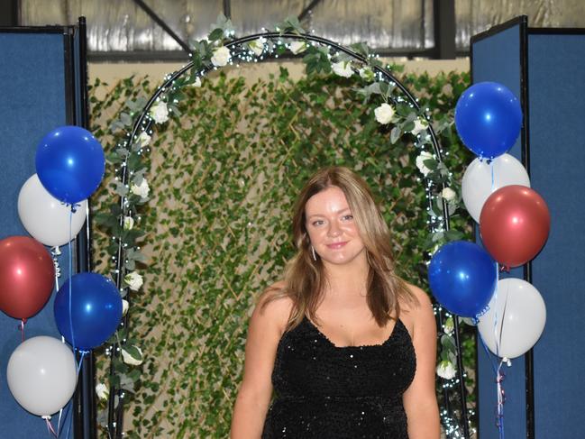 Amber Ernst at Stanthorpe State High School's 2023 formal (Photo: NRM)