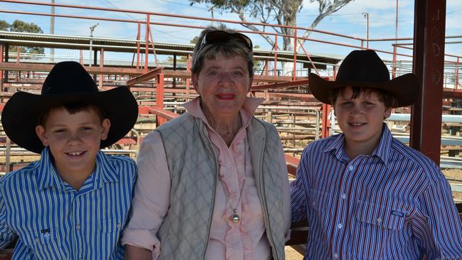 FAMILY AFFAIR: Jacob Gross, with Nancy Gross, and older brother Ben. Photo Toni Somes / Warwick Daily News