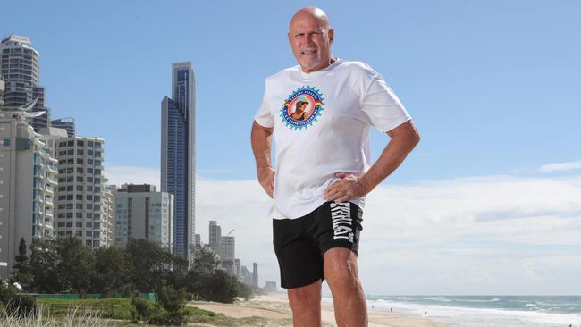 Surfers Paradise identity Billy James denies he is a founder of the Huntington Health &amp; Wealth Club. Picture: Glenn Hampson