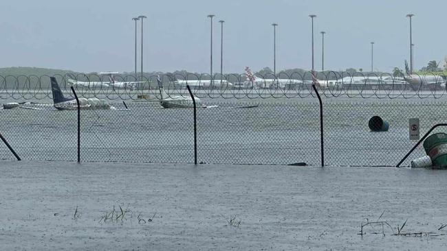 Cairns Airport closed at 2pm on Sunday December 17. Picture: Supplied