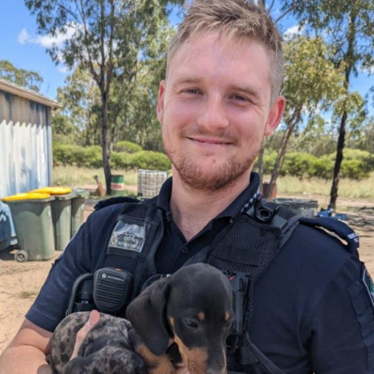 Queensland police officer Constable Matthew Arnold was also shot and killed.