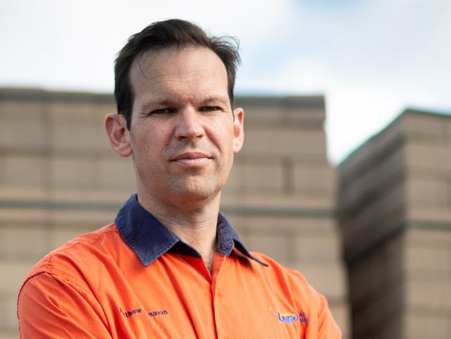 Queensland LNP Senator and former Minister for Resources and Northern Australia Matt Canavan pictured in the Northern Territory.picture: Che Chorley